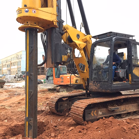 Tysim Kr60A Hydraulic Rotary Bore Mini Piling Rig Driving Machine