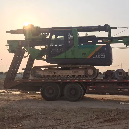 Tysim Kr60A Hydraulic Rotary Bore Mini Piling Rig Driving Machine