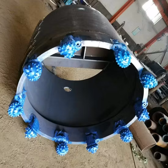Cutting Od1100mm Core Barrel with TCI Single Roller Cone for HDD Drilling