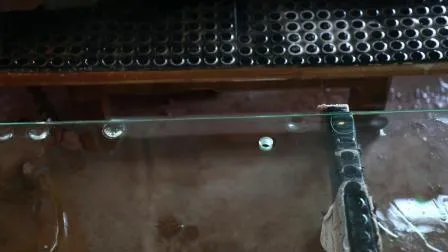 12/15/18/20/22/24/16.52 mm Tempered Toughened Clear Color PVB Cracked Ice Laminated Glass Ith Crushed Effects for Counter Top or Partition Partition