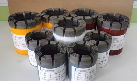 Bq Hq Nq Pq Diamond Core Drill Bits for Geological Drilling